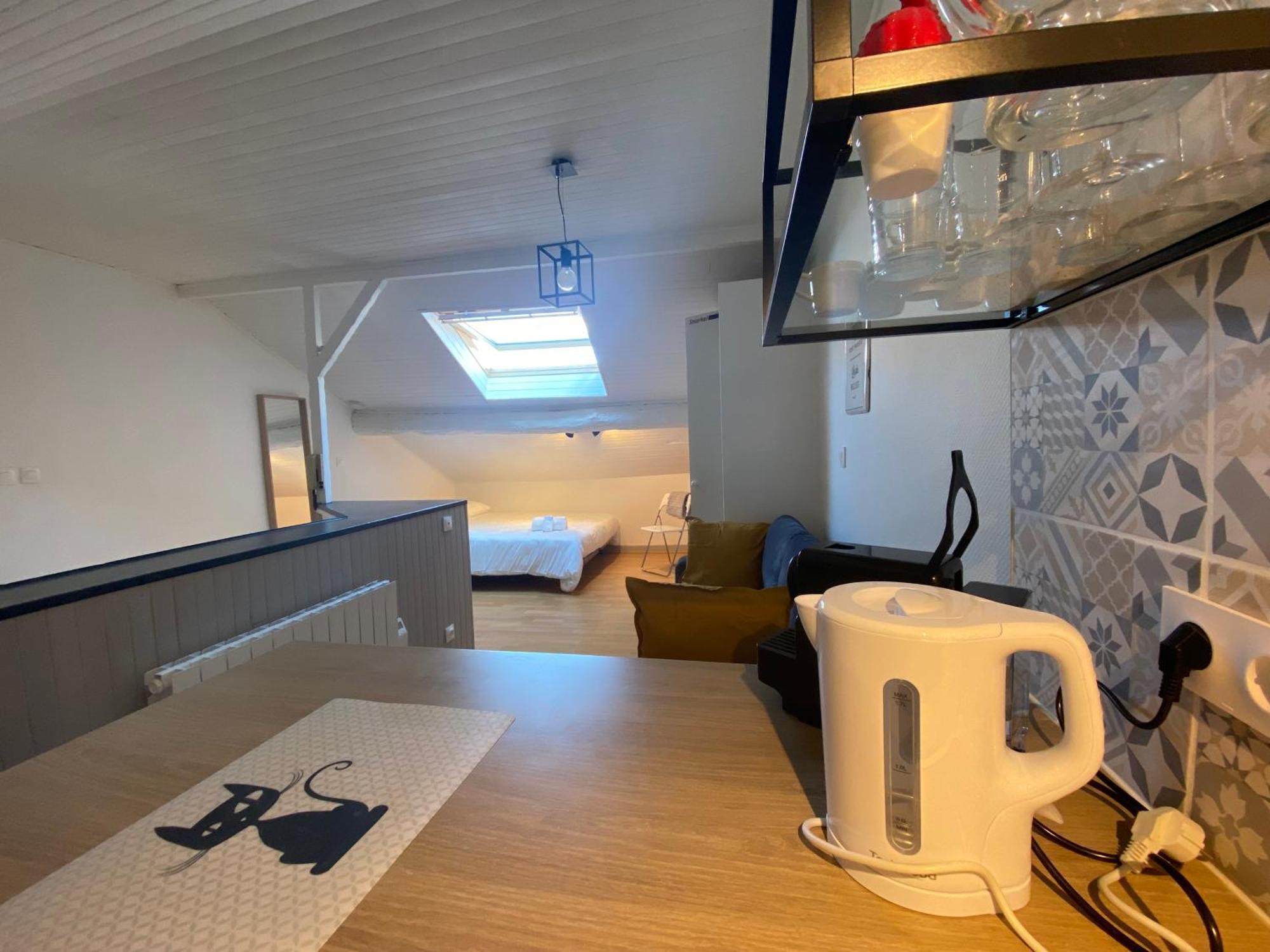 Les Cosy De Nancy - Le Nid Douillet - 4* Lägenhet Exteriör bild